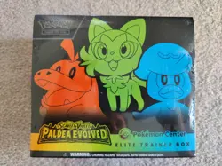 Pokemon TCG Scarlet & Violet Paldea Evolved Pokemon Center Etb / Plastic Damaged - Image 1
