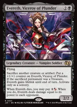 Evereth, Viceroy of Plunder- Foundations Jumpstart  Regular MTG-NM - Image 1