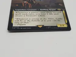 MTG Lord of the Rings Lotho, Corrupt Shirriff Extended Art #370 Magic LOTR - Image 2