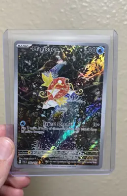 2023 PokÃ©mon TCG Magikarp Scarlet & Violet Paldea Evolved Holo Card 203/193 Rare - Image 1