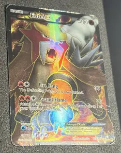 POKÃ‰MON CARD 2012 ENTEI EX FULL ART 103/108 BLACK & WHITE DARK EXPLORERS - Image 4