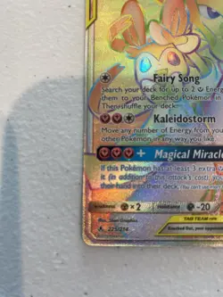 Gardevoir & Sylveon GX 225/214 Unbroken Bonds Rainbow 2019 Rare Pokemon - Image 4