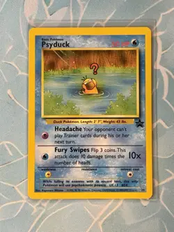 TCG Pokemon English Vintage Psyduck 20/53 Wotc Promo Regular - Image 1