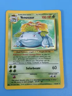 Pokemon Base Set BIG 3 Blastoise Charizard Venusaur Holos LP - Image 11