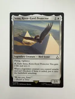 Senu Keen-Eyed Protector MTG Magic the Gathering Card NM Near Mint ACR - Image 1