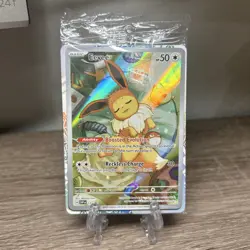 NEW Pokemon TCG Scarlet & Violet Prismatic Evolutions Eevee #173 Promo SEALED - Image 1