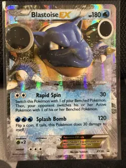 2014 Blastoise EX XY30 Black Star Promo Ultra Rare Holo Pokemon TCG Card - Image 1