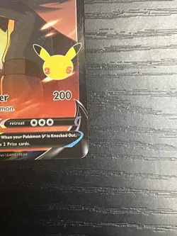 Pokemon TCG Lance's Charizard V SWSH133 Sword & Shield Promo Card 2021 NM - Image 5