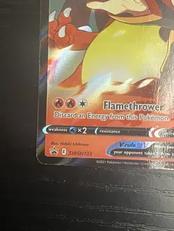 Pokemon TCG Lance's Charizard V SWSH133 Sword & Shield Promo Card 2021 NM - Image 6