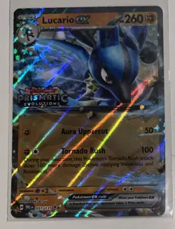 Pokemon Lucario Ex Stamped Promo 051/131 Prismatic Evolutions  TCG NM - Image 1