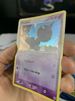 Pokemon Card Ex Legend Maker Shuppet 63/92 2006 Reverse Stamped Holo - Image 3
