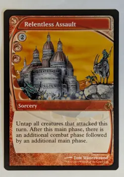 Relentless Assault (Future Sight) Mystery Booster 2 Regular, NM - MTG - Image 1