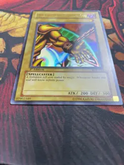 Left Arm Of The Forbidden One Exodia 1st Ed LOB-123 Yugioh- Asian English - Image 2