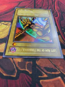 Left Arm Of The Forbidden One Exodia 1st Ed LOB-123 Yugioh- Asian English - Image 4