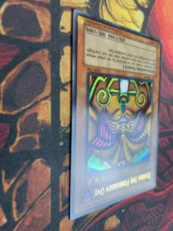 Exodia the Forbidden One 1st Edition LOB-124 Asian English Yugioh - Image 3