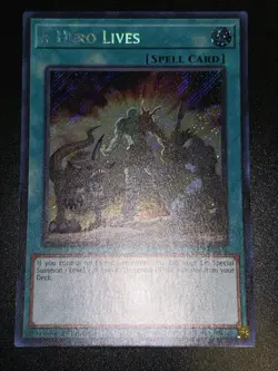 Yugioh! A Hero Lives - RA04-EN087 - Secret Rare - 1st Edition Near Mint, English - Image 1