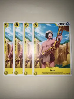 OP12-103 Seto X4 Playset One Piece Card Game TCG CCG English - Image 1