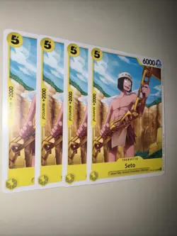 OP12-103 Seto X4 Playset One Piece Card Game TCG CCG English - Image 2