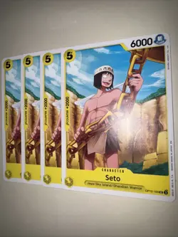 OP12-103 Seto X4 Playset One Piece Card Game TCG CCG English - Image 3