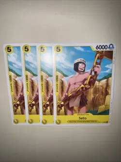 OP12-103 Seto X4 Playset One Piece Card Game TCG CCG English - Image 5