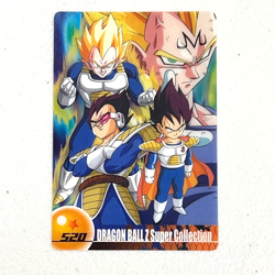 M1264 Majin Vegeta Japanese Dragon Ball Z x Morinaga Collection Card No.520 - Image 1
