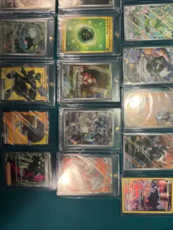 pokemon card lot, Read Desc Art Rare Trainer Full Art Gold, NO ONE TOUCH CASES - Image 3
