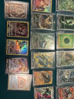 pokemon card lot, Read Desc Art Rare Trainer Full Art Gold, NO ONE TOUCH CASES - Image 4
