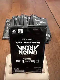 Union Arena Card Game Attack on Titan Release Event Pack English New X23 - Image 5