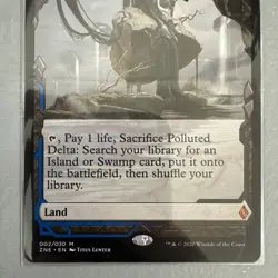Polluted Delta - Zendikar Rising Expeditions - MTG - NM Condition - Image 3