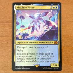 Absolute Virtue - Pre-release Foil Stamped Promo - Final Fantasy MTG - Image 1
