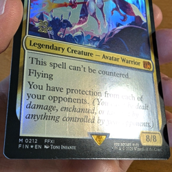 Absolute Virtue - Pre-release Foil Stamped Promo - Final Fantasy MTG - Image 3