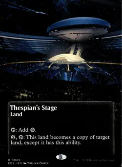 MTG: Edge of Eternities: Stellar Sights #89 Thespian's Stage (0089) (Borderless) - Image 1