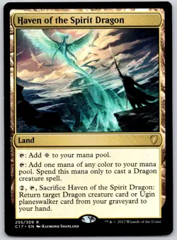 Haven of the Spirit Dragon - Commander 2017 C17 - MTG - LP Magic - 255 R - Image 1