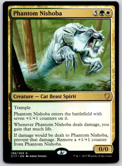 Phantom Nishoba - Commander 2017 C17 - MTG - LP Magic - 188 R - Image 1