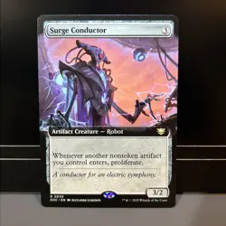 MtG EoC Surge Conductor #39 Extended Art Non-Foil MAGIC NM - Image 1