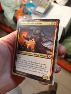 MTG 1x FOIL Garna the Bloodflame NM Ultimate Masters Magic - Image 1