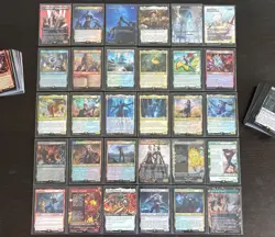 HUGE Final Fantasy MTG COLLECTOR BOOSTER Omega 100 card lot - MINT! *see notes* - Image 1