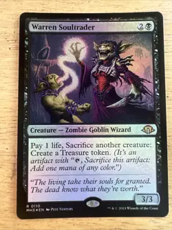 ✨Foil ✨ Warren Soultrader #110 (NM) Modern Horizons 3 MH3 Magic MTG - Image 1