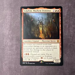 Solphim, Mayhem Dominus #150 (NM) Phyrexia All Will Be One ONE Magic MTG - Image 1