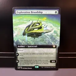 Exploration Broodship Extended Art - EOC 0034 - NM - MTG Magic - Image 1