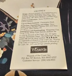 MTG Magic The Gathering 4th Edition Chinese Rule Booklet - Image 2