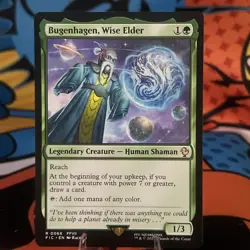 x1 Bugenhagen, Wise Elder #66 R MTG Commander: Final Fantasy M/NM, English - Image 1