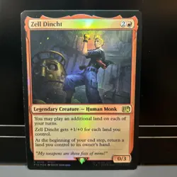 Zell Dincht Final Fantasy Foil (0170) MTG - Image 1