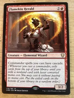 1x Flamekin Herald | Commander Legends | MTG Magic Cards - Image 1