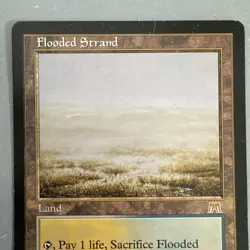 Flooded Strand - Onslaught - Magic: The Gathering MTG - Moderately Played - Image 2