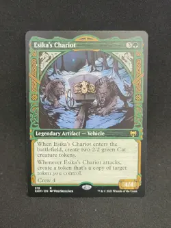 MTG Magic the Gathering Esika's Chariot (315/551) Kaldheim NM - Image 1