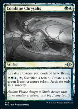 Combine Chrysalis (Showcase) - Near Mint MTG Modern Horizons 2 - Image 1