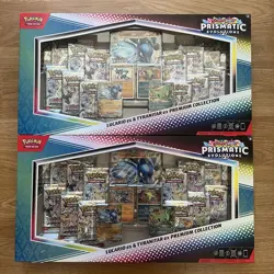 LOT OF 2 Pokemon Prismatic Lucario Ex Tyranitar Ex Premium Collection Sams Club - Image 1