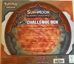 Pokemon TCG Sun & Moon Burning Shadows LYCANROC GX Challenge Box Sealed NEW! - Image 2