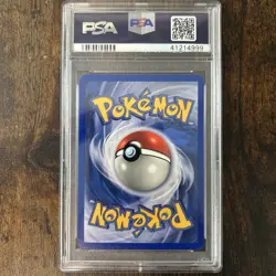 2004 Pokemon Ex Team Rocket Returns Gold Star Torchic #108 Holo PSA 8 - Image 3